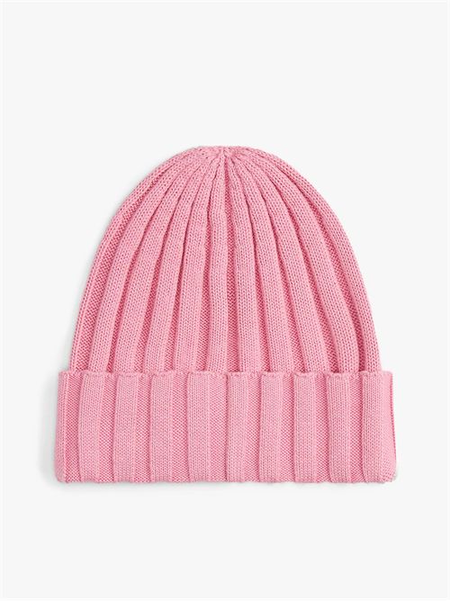 Cappello a coste larghe rosa TOMMY HILFIGER | AU02004THC